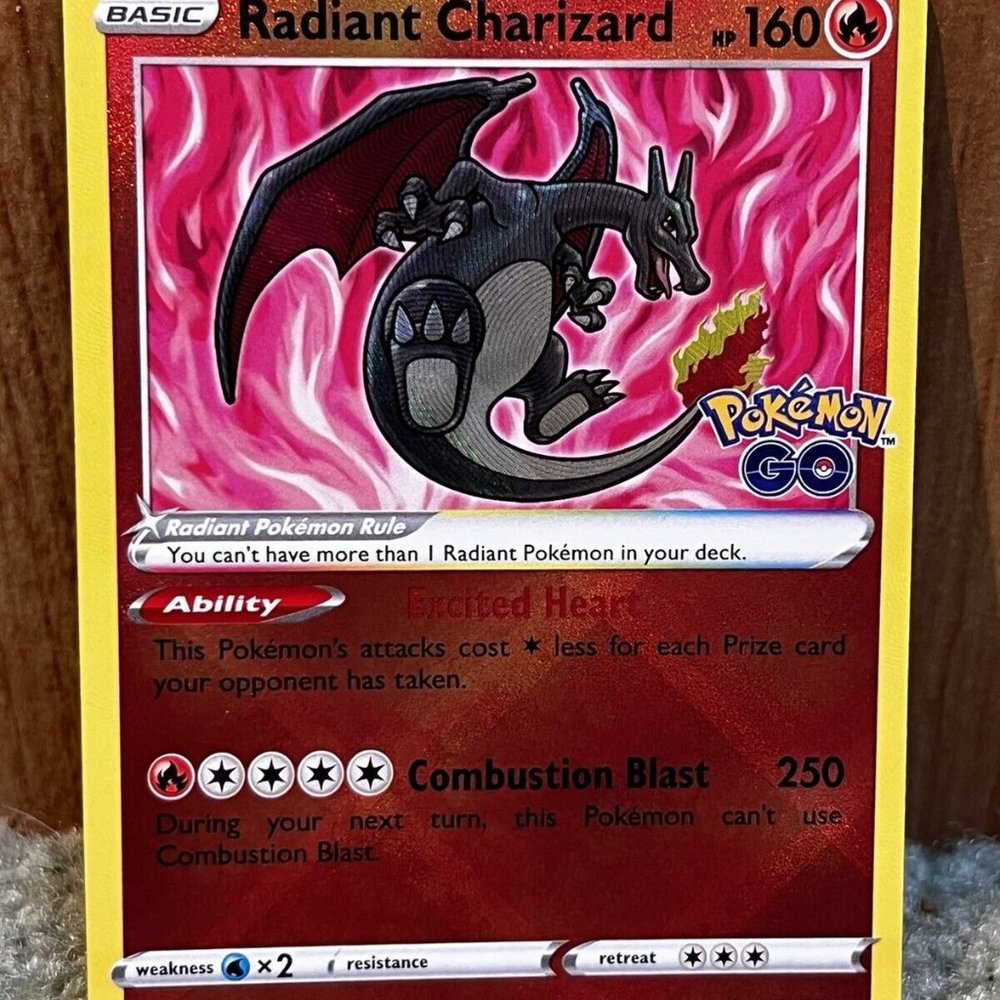 Mint! Foil Holo Radiant Charizard!  Holographic Grade It Pokemon TCG # 011/078